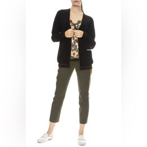 NWOT; Le Superbe Honore Cropped Pants With Metallic Multicolor 🌻